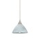Besa Lighting Domi Cord Pendant, Marble, Satin Nickel Finish, 1x50W Halogen 1XT-174352-SN - alternate 1